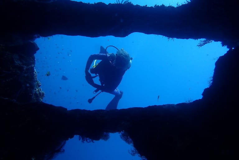 USAT Liberty Wreck - easy shore access for all levels